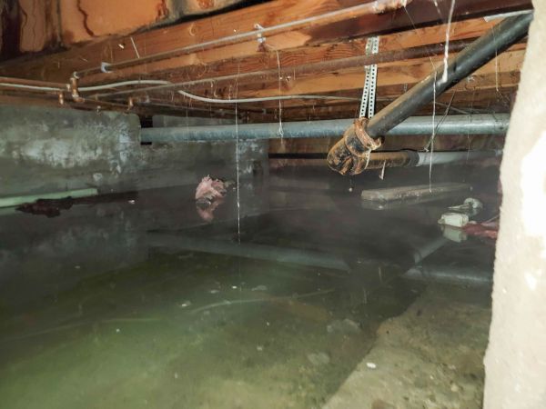 Crawlspace Water Restoration in Panama City Beach